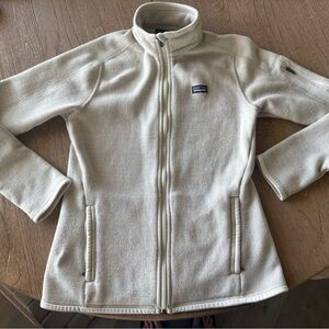 Patagonia Women's Cream Better Sweater Zip Up Jacket
